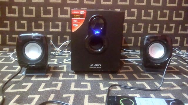 F&D F-203G 2.1 Channel Multimedia Speakers Sound Test смотреть онлайн