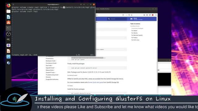 GlusterFS Install and Configuration on Linux смотреть онлайн