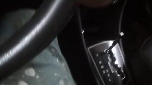 Как снять накладку АКПП Хендай Солярис.