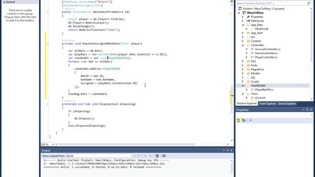 PROG1440 Entity Framework Many-To-Many Check Boxes смотреть онлайн