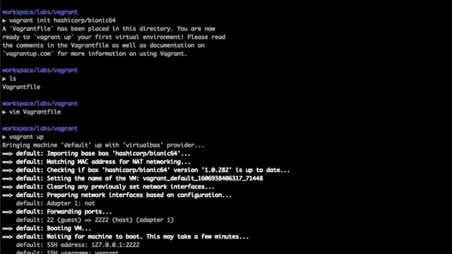 Introduction sur Vagrant/Virtualbox: mise en place d'un apache avec une box Ubuntu смотреть онлайн