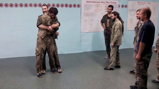 Рукопашный бой. Клуб рукопашного боя Казачий Спас. Харьков. Тренировка. Даниил смотреть онлайн