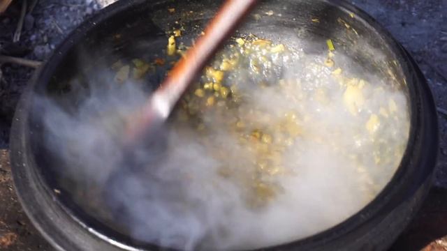 Chana Masala with Multi Layered Paratha | Indian Village Cooking смотреть онлайн
