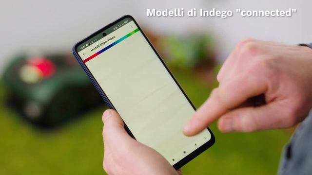 Bosch Indego video sull'installazione. Step 6: Impostazioni schermo. смотреть онлайн
