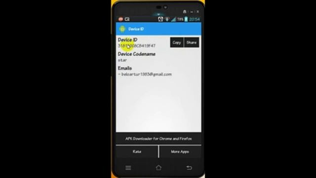 Как определить Device ID на Android смотреть онлайн