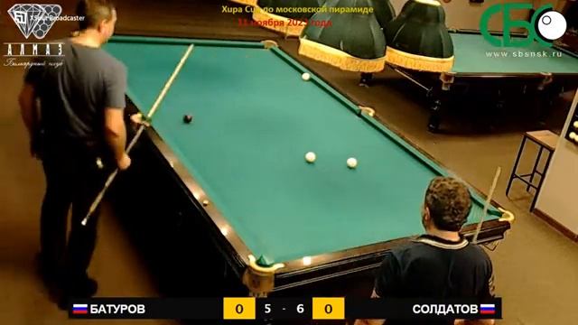 Батуров - Солдатов. Xupa Cup по московской пирамиде. смотреть онлайн