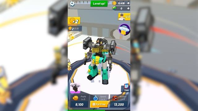 ЭВОЛЮЦИЯ РОБОТА ЧТОБЫ СОЗДАТЬ РОБОТА СВОИМИ РУКАМИ ДО КОНЦА В ИГРЕ IDLE ROBOT INC