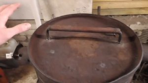 Печь длительного горения для гаража из бочки своими руками.