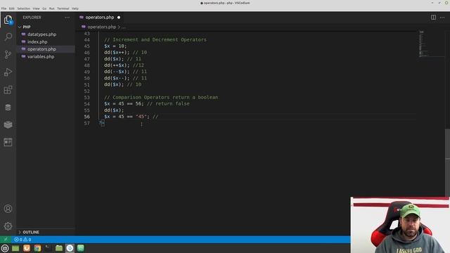 Web Dev 3 - 6 PHP Operators смотреть онлайн
