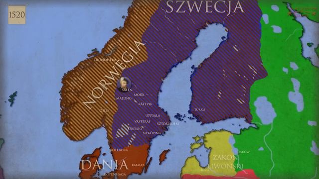Gustaw Eriksson. Pierwszy Waza na szwedzkim tronie. смотреть онлайн