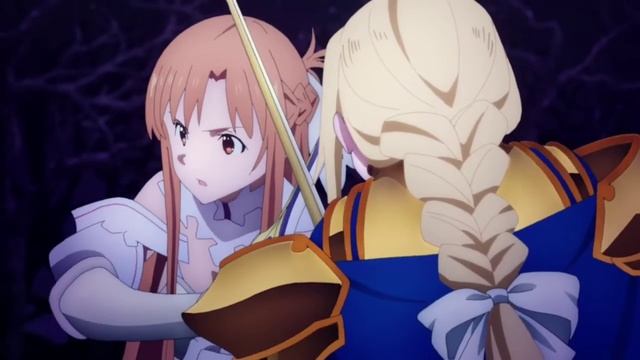 O kirito é meu entendeu ? (Sword Art Online Alicization - War of Underworld Dublado) смотреть онлайн