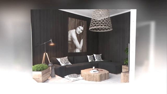 Мы архитекторы и дизайнеры - Интерьер однокомнатной квартиры в темных тонах смотреть онлайн