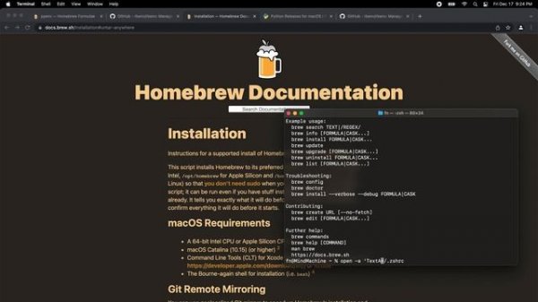 Install Homebrew Without Sudo (macOS)