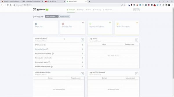 Install AdGuard on Ubuntu 20.0.4 using Proxmox and one line of command