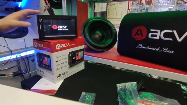 Обзор Мультимедийной системы ACV AD-6910 смотреть онлайн