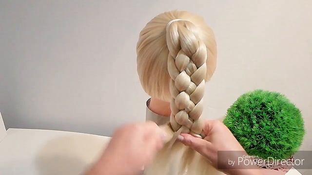 МОДНАЯ И КРАСИВАЯ ПРИЧЕСКА ИЗ КОС | МИЛЫЙ БАНТИК ИЗ ВОЛОС |Hairstyle смотреть онлайн