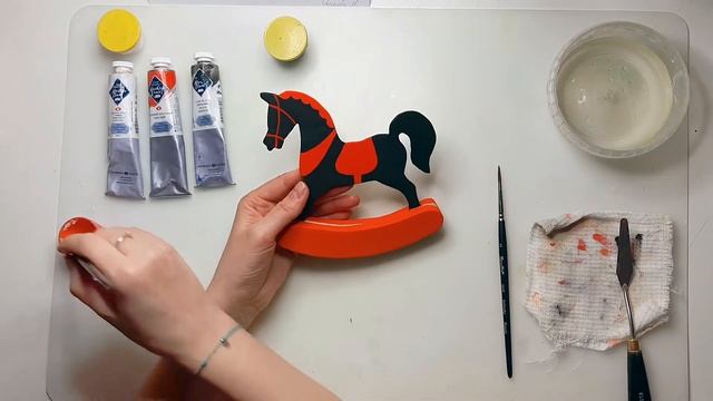 Мастер-класс/Народная игрушка/Деревянная лошадка/Роспись смотреть онлайн