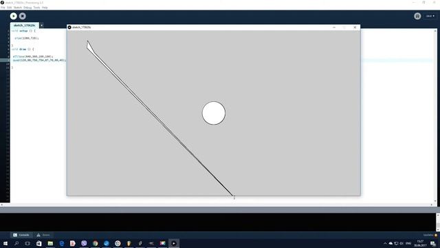 Создание Android приложений с нуля в среде Processing: Урок 2 - Простые фигуры