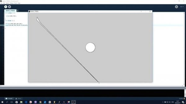 Создание Android приложений с нуля в среде Processing: Урок 2 - Простые фигуры