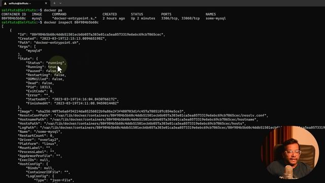 Part 14 : Inspect Docker Container | Docker for Beginners смотреть онлайн