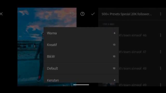 Adobe Lightroom Premium Mod Apk Bonus Preset Lengkap Cussons 4K TERBARU смотреть онлайн