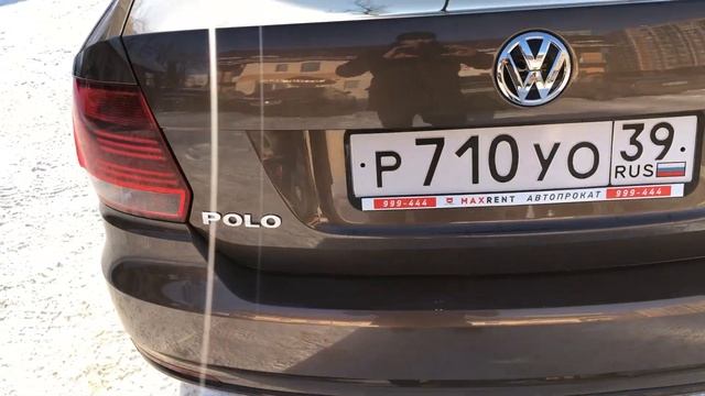 Аренда автомобиля Volkswagen Polo комплектации «Comfort» в Калининграде смотреть онлайн