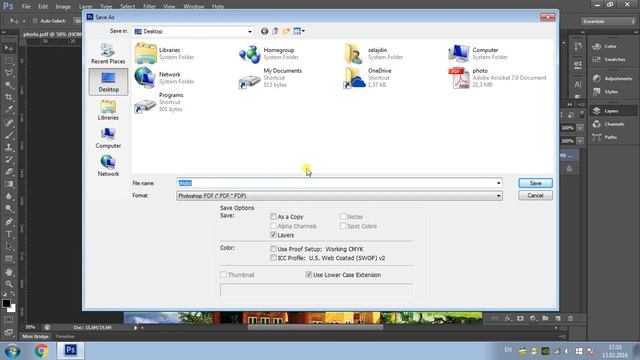 Overprint In Photoshop