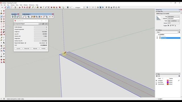 Calculating PRICING in SketchUp with QUANTIFIER PRO! смотреть онлайн