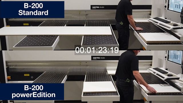 HOMAG SAWTEQ B-200 – Standard US Edition vs. powerEdition смотреть онлайн