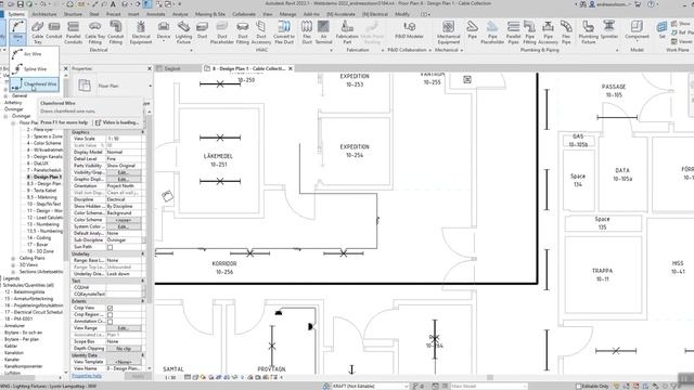 Sammankoppla kabel i Revit смотреть онлайн