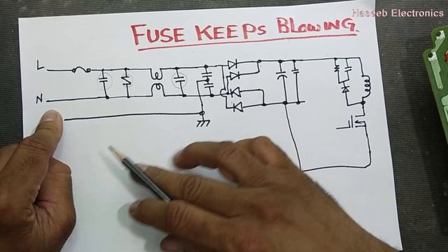 {406} Fuse Keeps Blowing in SMPS || Input short Circuit смотреть онлайн