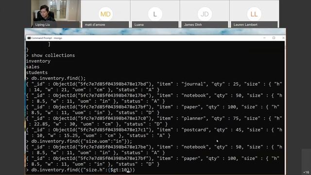 Lesson 27: MongoDB Projection and Aggregate смотреть онлайн