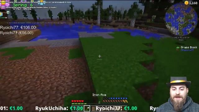 Farming Valley E1 - Minecraft Live 23/12/16 2h смотреть онлайн