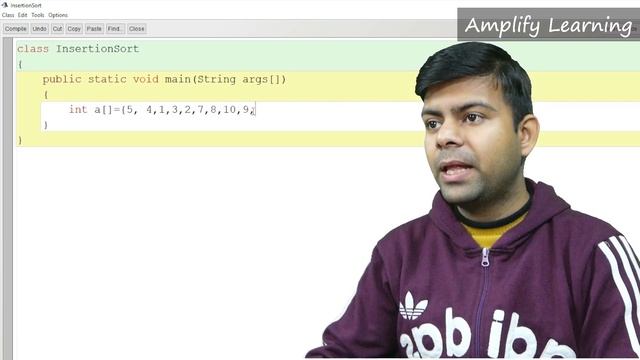 Insertion Sort in Java | Computer Science, Class 12 | Sem 1 Exam смотреть онлайн