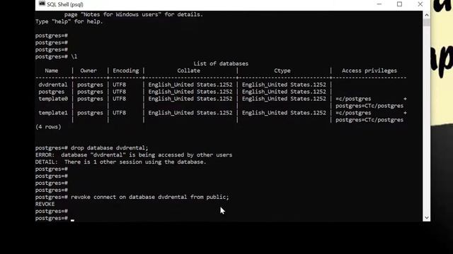 How To Resolve/Fix Error Database Is Being Accessed By Other Users Other Session Using The Database смотреть онлайн