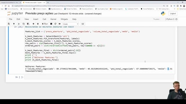 ? Machine learning na bolsa de valores // Prevendo preço das ações usando python #machinelearning смотреть онлайн