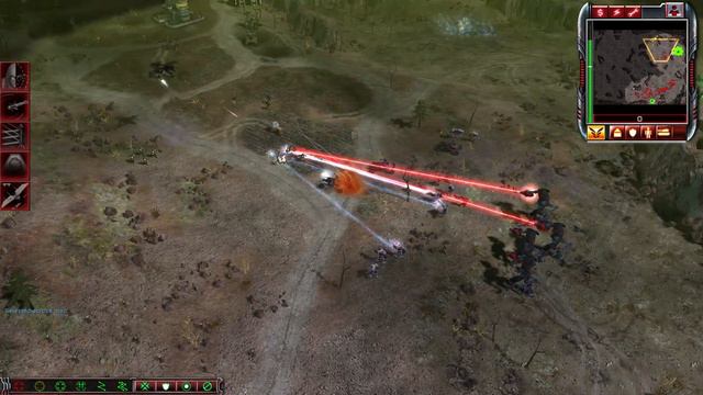 CNC 3 Kane's Wrath Marked of Kane vs Brutal AI - Balanced (Steel Talons) смотреть онлайн