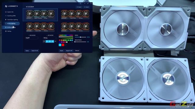 Lian Li - AL & SL Uni Fans [L-Connect 3] смотреть онлайн