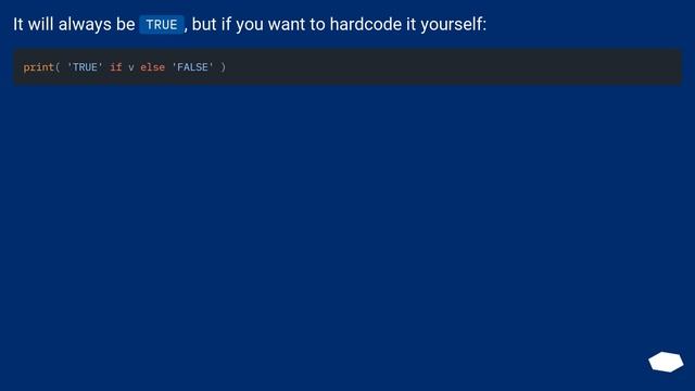 Is str(Bool) locale dependent смотреть онлайн