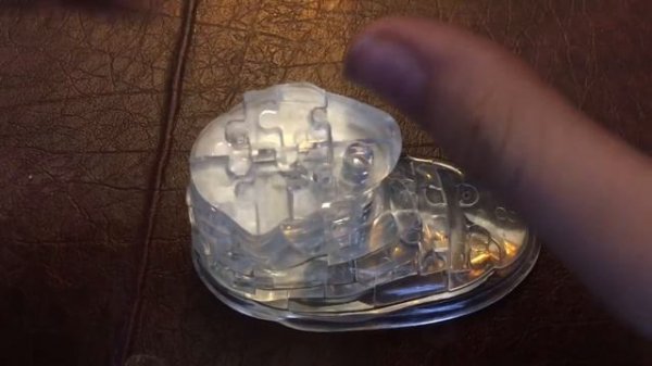 Original Crystal 3D dolphin Puzzle. THE WAVE