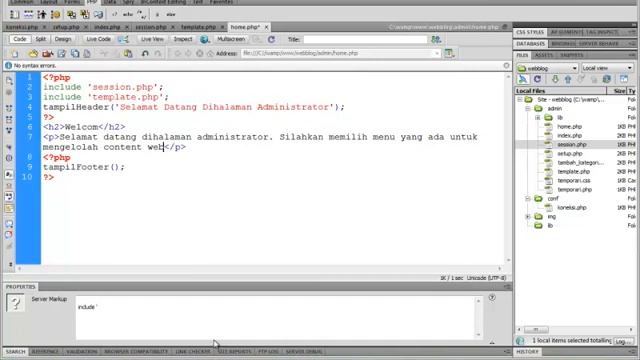 PHP/8 - Membuat Halaman Home Administrator смотреть онлайн