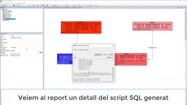 02 Introducció a Open ModelSphere: Script i implementacio a PostgreSQL