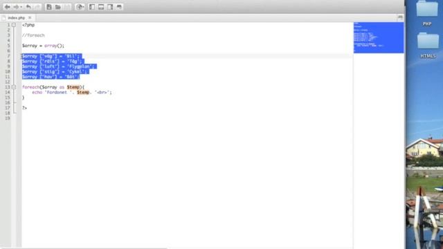 PHP & mysql - Foreach loop смотреть онлайн