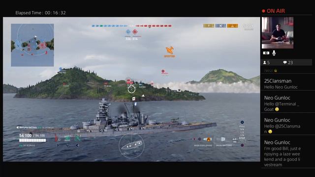 BettyHordeClinic's Live PS4 Broadcast World of Warships смотреть онлайн