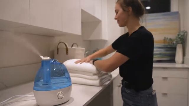 Mist Humidifier {2.2L Water Tank} Quiet Ultrasonic Humidifiers for cool Bedroom (AquaOasis™) смотреть онлайн