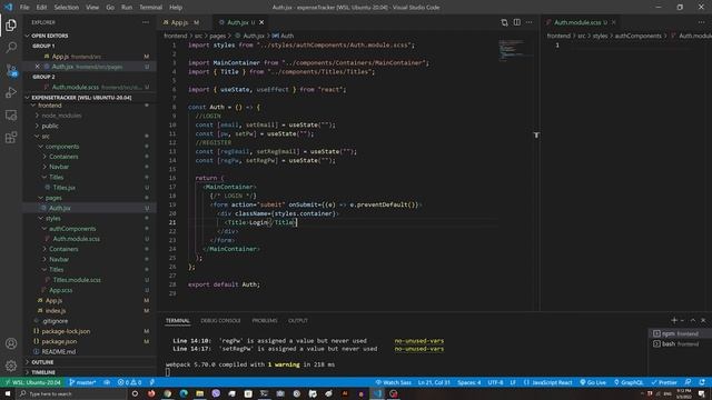 ReactJs Node Full Stack Expense Tracker App (Build & Deploy) With Postgres & Prisma (Part1) смотреть онлайн