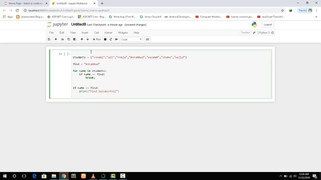 How to find item of LIST in python using Jupyter Notebook смотреть онлайн