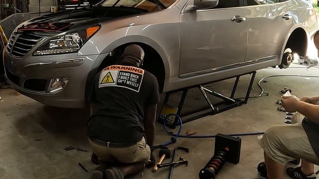 2013 Hyundai Equus Suspension Coil Spring Conversion смотреть онлайн