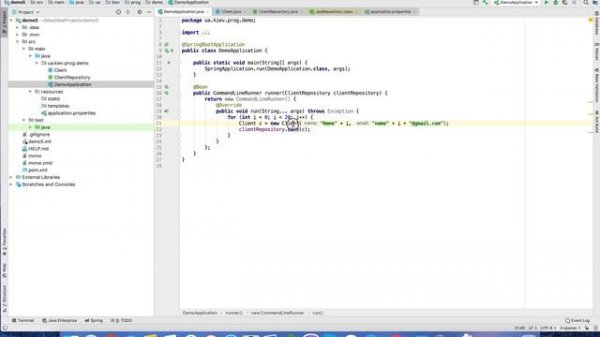 Создание веб приложения на Java + Spring Boot