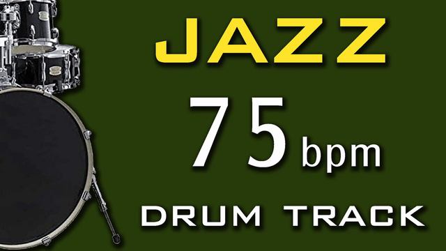 75 BPM - 4/4 DRUM TRACK - JAZZ смотреть онлайн